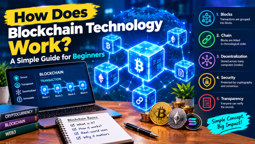 How Does Blockchain Technology Work? A Simple Guide for Beginners