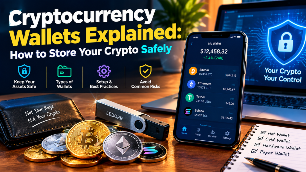 Cryptocurrency Wallets Explained: How to Store Your Crypto Safely