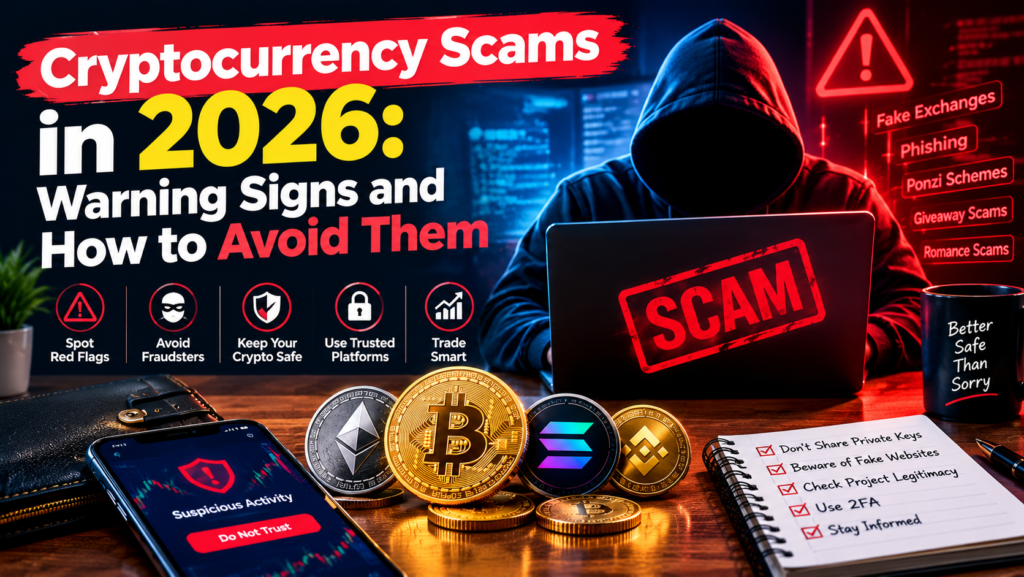 Cryptocurrency Scams in 2026: Warning Signs and How to Avoid Them